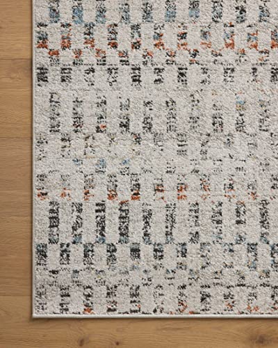 Loloi Kamala Collection KAM-05 Grey/Multi 9'-2" x 13' Area Rug - color: Grey / Multi, size: 9'2" x 13' (Rectangular)