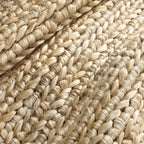 Dash & Albert Jute Handwoven Natural Rug, 2.5 X 8 Feet, Tan Solid Pattern - color: Jute Woven Natural, size: 2'6" x 8' (Runner)
