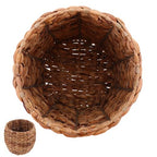 Healeved 10inch Seagrass Plant Basket Indoor Planter Basket Sundries Storage Woven Seagrass Wicker Planter Flower Pot