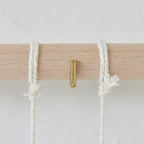 IOWER Macrame Wall Hanging Yarn Boho Wall Decor Wave Tassel Home Wall Aesthetic Living Rooms Bedrooms Offices Geometric Art Chic Home Decor 47" W x 39" L