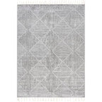 Nuloom Kerry Light Grey, 2'8" x 8', Geometric, Soft and Cozy, High Traffic, Stain Resistant, Easy Clean, Durable Runner for Bedroom, Living Room, Dining Space, Den, Foyer, Entryway - color: Kerry Light Grey, size: 2'8" x 8' (Rectangular)