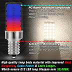 E12 LED Bulb Dimmable Equivalent 25W-40W 4000K Natural White Candelabra Base AC120V 450lm 4W T6 C7 E12 Candle Small Base for Ceiling Fan Chandelier Pendant Lighting Salt Lamp Wall Sconce, 4 Pack - color: 4000k Natural White, size: 4 Watt-Dimmable-4 Pack