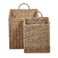 Trademark Innovations Hanging Wall Mounted Baskets - Set of 2 (Small) - size: Small