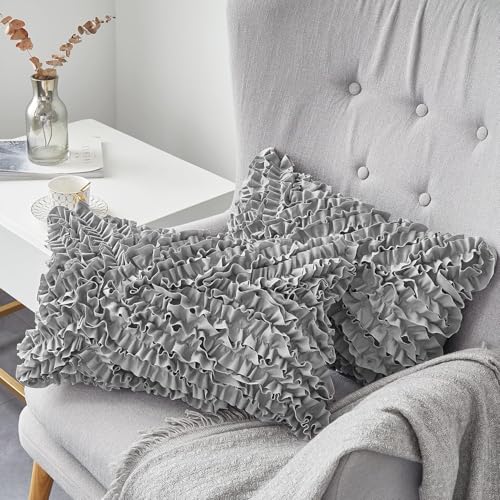 FAVRIQ 14 x 22 Pillow Inserts (Set of 2) - Premium Square Interior Sofa Throw Pillow with 100% Cotton Cover - Decorative Pillow Insert Pair - White Couch Pillow - size: 14x22 Inch