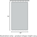 Macrame Curtain Handmade Woven Curtains, Door & Window Drapes,Divider Room Doorway Curtain,Natural Fiber, Stylish Handcrafted Door for Home Décor 42" W x 75" L
