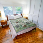 Pure Country Weavers Caretaker Fairy Blanket by Amy Brown - Fantasy Gift Tapestry Throw Woven from Cotton - Made in the USA (72x54)