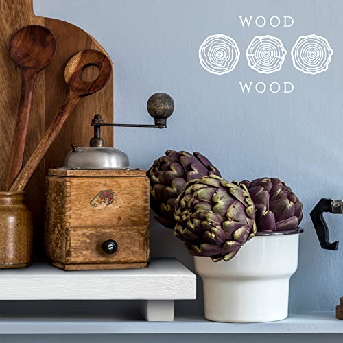 Nuogo Wood Riser Tray Soap, Stand Soap Tray for Kitchen Sink, Wood Pedestal for Kitchen Counter Sink Stand Decorative Rustic Bathroom Dishes Plant Bottles Candles Display(9 x 6 Inch,White) - color: White, size: 9 x 6 Inch