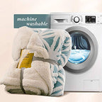 UKELER Ultra Plush Super Soft Lightweight Sherpa Throw Blanket 60''x50'' Cozy Luxury Light Blue Blanket for Bed Couch Warm Fuzzy Blanket - color: C-light Blue, size: 50''x60''