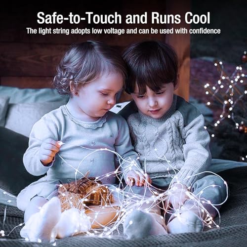 12 Pack Fairy Lights Battery Operated - 7ft 20 Led Twinkle Lights 3 Modes, Bulk Mini String Lights Waterproof for Mason Jars Vases DIY Party Wedding Decoration Christmas -Cool White - color: Cool White, size: 12 Pack