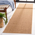 Martha Stewart x SAFAVIEH Area Rug Collection - 2'3" x 10' Runner, Beige, Sisal & Jute, Farmhouse Style, Ideal for Living Room, Foyer, Bedroom, Hallway (MSR9501B) - color: Beige, size: 2'3" x 10' (Runner)