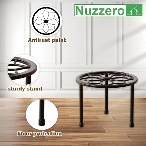 Metal Plant Stand Indoor Outdoor,Indoor Plant Stands for patio rust proof,Heavy Duty Flower Pot Stands for Multiple Plant,Black Potted Plant Holder for Garden Home (5 Pack Black) - color: A-5 pack Black