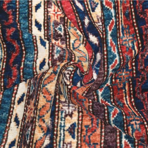 Boho Turkish Carpet Pattern Pillow Covers 18 x 18 Set of 2 Vintage Bohemian Throw Pillow Cover Abstract Striped Decorative Pillowcases Home Decor for Couch Bed Sofa Outdoor - color: Turkish Carpet Pattern