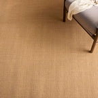 Martha Stewart SAFAVIEH x Collection Area Rug - 2'3" x 8' Runner, Natural & Navy, Sisal & Jute, Ideal for Living Room, Hallway, Foyer, Entryway, Bedroom (MSR9501D) - color: Natural/Navy, size: 2'3" x 8' (Runner)