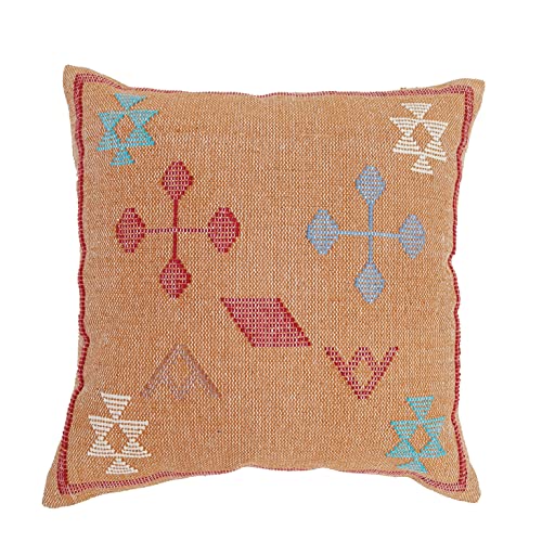 Trade Star 100% Cotton Cushion Cover Throw Cushion Cover Handmade Sabra Kilim Pillow Cover Cushion Case Luxurious Outdoor 18x18 Inches - color: Pattern 14
