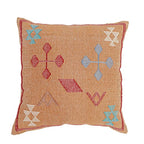 Trade Star 100% Cotton Cushion Cover Throw Cushion Cover Handmade Sabra Kilim Pillow Cover Cushion Case Luxurious Outdoor 18x18 Inches - color: Pattern 14