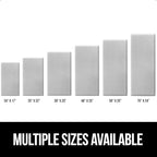 GORILLA GRIP Comfortable Cushioned Kitchen Mats for Floor, Waterproof and Stain Resistant Soft Top, 3/4 Inch Thick Ergonomic Standing Desk Anti Fatigue Mat, Foam Supports Feet, 20x32, Light Gray