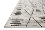 Loloi Kamala Collection KAM-02 Charcoal/Dove 2'-7" x 12'-0" Runner Rug - color: Charcoal / Dove, size: 2'7" x 12' (Rectangular)