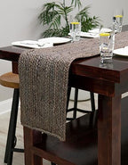 Unique Loom Braided Jute Collection Area Rug - Dhaka (1' 2" x 8' Table Runner, Gray) - color: Grey, size: 1'2" x 8' (Table Runner)