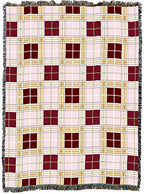 Pure Country Weavers Innocent Plaid Blanket - Gift Tapestry Throw Woven from Cotton - Made in the USA (72x54) - color: Innocent