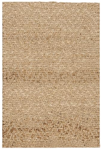 SAFAVIEH Natural Fiber Collection Accent Rug - 2' x 3', Natural, Handmade Farmhouse Fringe Jute, Ideal for High Traffic Areas in Entryway, Living Room, Bedroom (NF731A) - size: 2' x 3' (Rectangular)