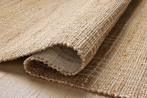 Loloi Chris Loves Julia Judy Collection JUD-01 Natural/Cream 2'-6" x 7'-6" Runner Rug - color: Natural / Cream, size: 2'6" x 7'6" (Rectangular)