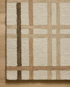 Loloi Magnolia Home by Joanna Gaines Waylon Collection WAY-01 Natural/Bark 5'-0" x 7'-6" Area Rug - color: Natural / Bark, size: 5' x 7'6" (Rectangular)