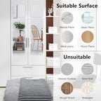 Shiftshade Wall Stickers - Unbreakable Self-Adhesive Mirror Tiles for Bedroom, Home, Gym, Door - Acrylic Shatterproof Sheets, Panels (8x8 Inch, 4 Pcs) - size: 8x8inchx4pack