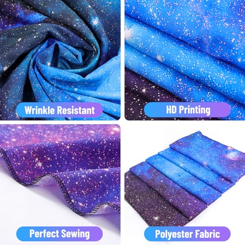 Apdidl Extra Large Galaxy Space Tapestry for Bedroom Aesthetic 90'' X 71'' Blue Starry Sky Stars Universe Tapestry Mysterious Nebula Wall Hanging Backdrop Decor for Bedroom Living Room - color: Space Galaxy, size: 90"L x 71"W