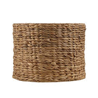 Aspen Creative 31605, Drum Spider Lamp Shade, Water Hyacinth, 12" Top x 12" Bottom x 9" Height - color: Water Hyacinth