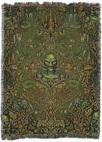 Pure Country Weavers Monster from the Black Lagoon Blanket - Fantasy Gift - Tapestry Throw Woven from Cotton - Made in The USA (72x54) - color: Monster from the Black Lagoon, size: 72x54