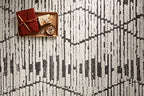 Loloi Kamala Collection KAM-02 Charcoal/Dove 2'-7" x 8'-0" Runner Rug - color: Charcoal / Dove, size: 2'7" x 8' (Rectangular)