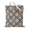 Boho Style Canvas Bag for Women Boho Fashion Tote Bag for Bohemian Lover - color: Navyfloral Bag