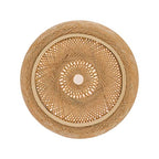 Bamboo Pendant Light 3 Light Handmade Woven Hanging Ceiling Light Wicker Rattan Hanging Lights Fixture for Bedroom, Kitchen Island