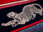 100% Cotton Throw Blanket for Couch Sofa or Bed All Season Terry Blankets & Throws, Lightweight & Breathable Cotton Blanket, Picnic Rug, Terry Bed Sheet (Leopards) - color: Leopards