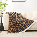 Snuggle Sac Ultra Soft Blanket Black Leopard Twin Size - Reversible Oversized Cheetah Bedding Blanket, Plush Throw Blankets for Bed, Sofa, Couch, Black Leopard, 60x80 inches - color: Leopard Black, size: Twin(60"x80")