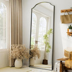 Full Length Mirror,Full Body Mirrors with Stand,32 x 71 Inch Wall Mirror Full Length for Bedroom Living Room Black - size: 71"L x 32"W
