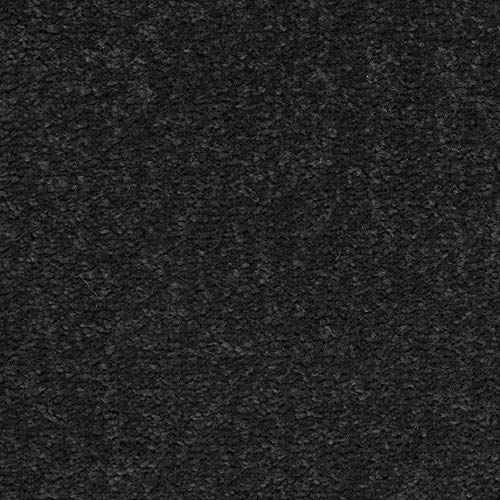Nourison Home Nourison Essentials Black 2'2" x 7'6" Area Rug - Easy Clean, Non Shedding, Bed Room, Living Room, Dining Room, Kitchen (8' Runner) - color: Black, size: 2'2" x 7'6" (Runner)