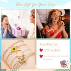 choice of all String Bracelets for Women Boho Wave Surfer Beach Wear Cute Bracelets Set Summer Friendship Jewelry Accessories Beach Stuff - color: A1:4 pcs brown white surfer bracelets