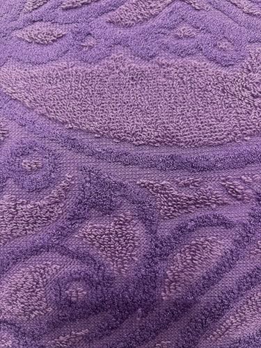 100% Cotton Throw Blanket for Couch Sofa or Bed All Season Terry Blankets & Throws, Lightweight & Breathable Cotton Blanket, Picnic Rug, Terry Bed Sheet (Byzantium) - color: Byzantium