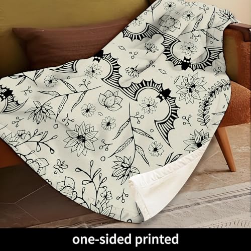Throw Blanket for Couch, 300GSM Warm Soft Cozy Flannel Blanket, Cute Blanket for All Seasons Bedroom Home Decor Gifts, Grey Halloween Bats 50x60 Inches - color: Grey Halloween Bats