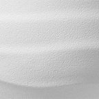 La Jolie Maison 10 Inch Hanging Planters for Indoor Plants, Outdoor Garden Planter Pots with Self-Watering Tray, Eggshell White, Set of 2 - color: Eggshell White
