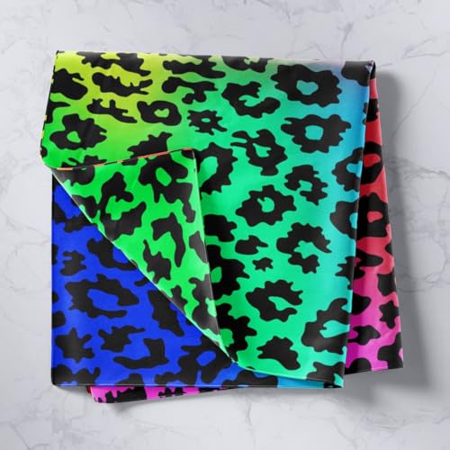 Leopard Print Tapestry Rainbow Pride Wall Hanging for Kids Teens Girls Adults Room Decor,Cheetah Wild Animals Wall Blanket Tapestries Fashion Watercolor Wall Art Hanging, XLarge 70.9 x 92.5 Inches - color: WWS9609, size: 92.5"L x 70.9"W