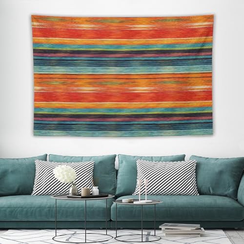 Bohemia Art Tapestry, Abstract Vibrant Vintage Aztec Motif Tapestries Home Decor for Living Room Bedroom Decoration 90in Wx60in H (230×152cm) - color: Bohemian Tapestry-9, size: 90in"Wx60in"H (230×152cm)