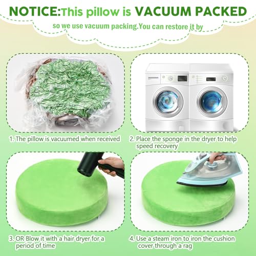 GlikCeil 8 Pcs Round Floor Pillow Cushions for Kids Classroom 15'' Soft Flexible Seating Chair Floor Seats for Reading Corner Playroom - Winter & Spring School Supplies (Forest Friends Collection) - color: Forest Friends Collection