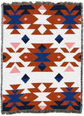 Pure Country Weavers Dust Bowl - Western Tapestry Throw Blanket Woven from Cotton - Made in The USA (72x54) - color: Sunset Canyon