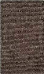 SAFAVIEH Area Rug 2x3 - Natural Fiber Collection - Brown, Handmade Jute, Farmhouse Style, Chunky Textured Thick Pile (NF447D) - color: Brown, size: 2' x 3' (Rectangular)