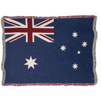 Pure Country Weavers Australia Flag Blanket - Gift Tapestry Throw Woven from Cotton - Made in The USA (69x48) - color: Australia Flag