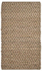 SAFAVIEH Natural Fiber Collection Accent Rug - 4' x 6', Natural & Red, Handmade Diamond Trellis Jute, Ideal for High Traffic Areas in Entryway, Living Room, Bedroom (NF873A) - size: 4' x 6' (Rectangular)