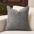 Yangest Chenille Pillow Cover 20 x 20 Inches, Thick Textured Square Throw Pillow Cover Farmhouse Modern Soft Accent Couch Neutral Pillow Cover for Living Room Bedroom, Gray - color: Grey, size: 20" x 20" (Pack of 1)