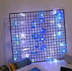 Starryfill Beach Theme 36 LED String Lights Jellyfish Seahorse Starfish 12.96ft Battery Operated Waterproof Cold White with Remote Control and Timer for Patio Wedding Nursery Bedroom Party Birthday - color: Jellyfish